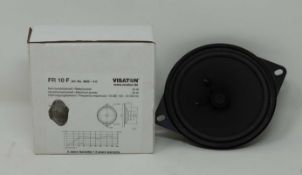 Two boxed as new Vistaton FR 10 F 4622 10cm Speakers.