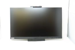 A boxed as new Lenovo ThinkCentre TIO 23.8-Inch Gen3 Monitor in Black (P/N: SD10L22602(A17TTIO24) (