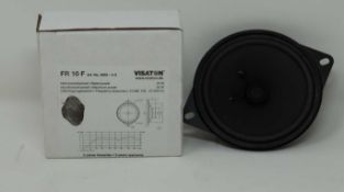 Two boxed as new Vistaton FR 10 F 4622 10cm Speakers.