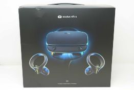 A boxed as new Oculus Rift S PC-Powered VR Gaming Headset (Box opened, some cosmetic damaged to box