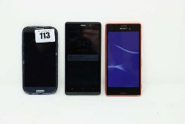 A pre-owned Sony XPERIA M4 Aqua E2303 8GB in Coral (FRP clear, some cosmetic marks), a pre-owned
