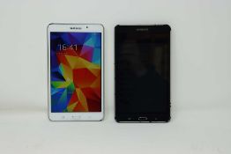Two pre-owned Samsung Galaxy Tab 4 SM-T230 7