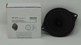 Two boxed as new Vistaton FR 10 F 4622 10cm Speakers.