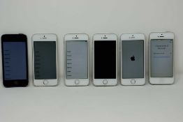 SOLD FOR PARTS ONLY: Two pre-owned Apple iPhone 5s (UK/Europe/Middle East/A1457), a pre-owned