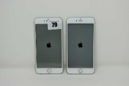 SOLD FOR PARTS ONLY: A pre-owned Apple iPhone 6 Plus (Global/Sprint/A1524) and a pre-owned Apple