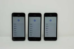 SOLD FOR PARTS ONLY: Three pre-owned iPhone SE (Global/Sprint/A1723) (All iCloud locked, sold for