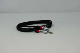 Ten as new Pulse PLS000470 6.35mm 3-Pole Jack Plug to 3-Pin XLR 3m Plug Leads.