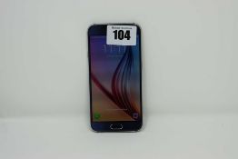 A pre-owned Samsung Galaxy S6 SM-G920F 32GB in Black (FRP clear. Some cosmetic damage to edges) (