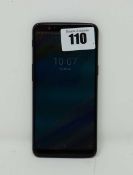 A pre-owned OnePlus 5T A5010 64GB in Black (FRP Clear) (Checkmend report ID: CM16728398-B684B).