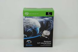 A boxed as new Seagate ST4000VX007 SkyHawk Surveillance 4TB SATA 3.5