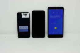 SOLD FOR PARTS ONLY: A pre-owned Alcatel T-Mobile REVVL 2 (Blacklisted, FRP clear), a pre-owned