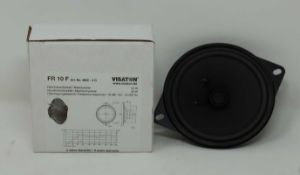 Two boxed as new Vistaton FR 10 F 4622 10cm Speakers.