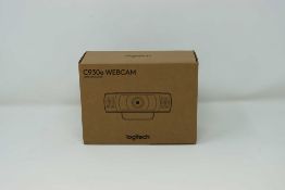 A boxed as new Logitech C930e Ultra Wide Angle Full HD Webcam (Box sealed).
