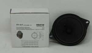 Two boxed as new Vistaton FR 10 F 4622 10cm Speakers.