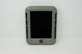 Four pre-owned DSG TAG Systems Touch Display Units (P/N: DSG-TTU-150) (Untested, sold for parts).