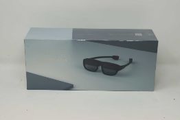 A boxed as new pair of Mad Gaze GLow Plus AR Glasses in Midnight Black (Box sealed).