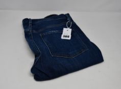 A pair of as new Frame Le Beau jeans in Burnside (Size 27).
