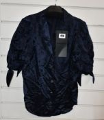 An as new The Kooples Mandarine jacquard top (Size 3 - RRP £178).