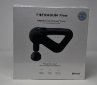 One boxed as new Theragun Prime Smart Percussive Therapy Device.