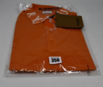 An as new Burberry Ryland polo shirt (L, Security tag attached - RRP €169).