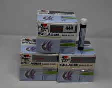 Three boxes of Doppelherz Kollagen 11.000 Plus system Ampullen (30 x 25ml).