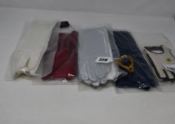 Five as new pairs of assorted Agnalle gloves.