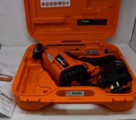 An as new Paslode Impulse IM350 + Lithium nail gun.