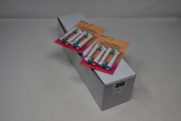 Five boxes of 20 packs of 4 soft bristles toothbrush replacement brush heads to fit Oral B EB-25A.