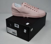 A pair of as new Raf Simons (Runner) Orion trainers in pink (EU 38 - RRP £150).