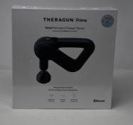 One boxed as new Theragun Prime Smart Percussive Therapy Device.