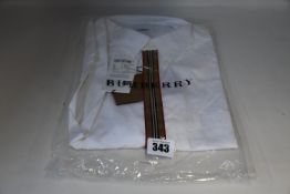 An as new Burberry Silverton shirt (XL - RRP €109).
