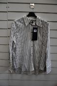 An as new The Kooples Sailing Stripes shirt (Size 3 RRP £135).