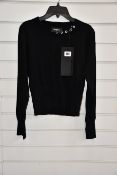 An as new The Kooples Knit & Eyelets top (Size 1 - RRP £180).
