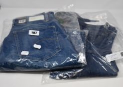 Four pairs of as new G-Star Raw jeans (All 29