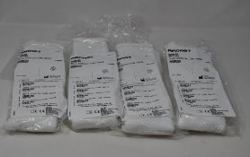 A large quantity of as new Aircast Walker Tube Stretch Socks 0129A in white (Approximately 50