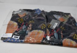 Two as new -bl^nk- Pansy tops (M, L - RRP £98 each).