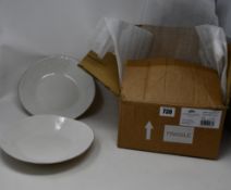 A large quantity of boxed as new Costa Nova fine stoneware soup/pasta plate (Approximately 12