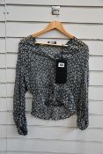 An as new The Kooples Spring Liberty top (Size 1 - RRP £155).