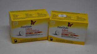 Four as new Freestyle Libre monitoring one systems.