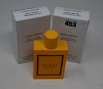 Three Gucci Bloom eau de parfum testers (3 x 100ml).