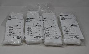 A large quantity of as new Aircast Walker Tube Stretch Socks 0129A in white (Approximately 50