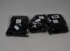 Three as new Amore Italia Cotivision glasses chains (Colour golden/amber).