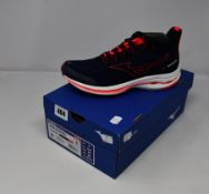 A pair of women's as new Mizuno Wave Rider Neo running trainers (UK 6.5).