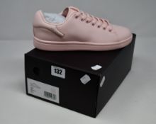 A pair of as new Raf Simons (Runner) Orion trainers in pink (EU 39 - RRP £150).