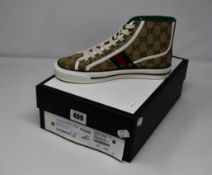 A pair of women's as new Gucci Tennis 1977 high top sneakers (EU 37 - RRP £485).
