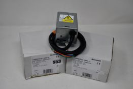 Two boxed as new Honeywell 40003916-001 Replacement Powerhead for V4043H zone valves.