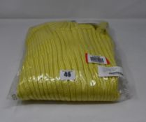 An as new Coperni sweater dress in baby yellow (L).