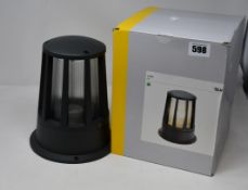 Three boxed as new SLV CONE anthracite floor lights E27 (100 Watt).