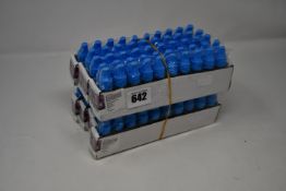 Ten packs of ten 10ml/3mg vape liquid in black ice flavour (Over 18s only).