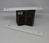 Two boxed as new Dr. Vranjes Firenze Oud Nobile Reed Diffusers (250ml) with white bamboo sticks.